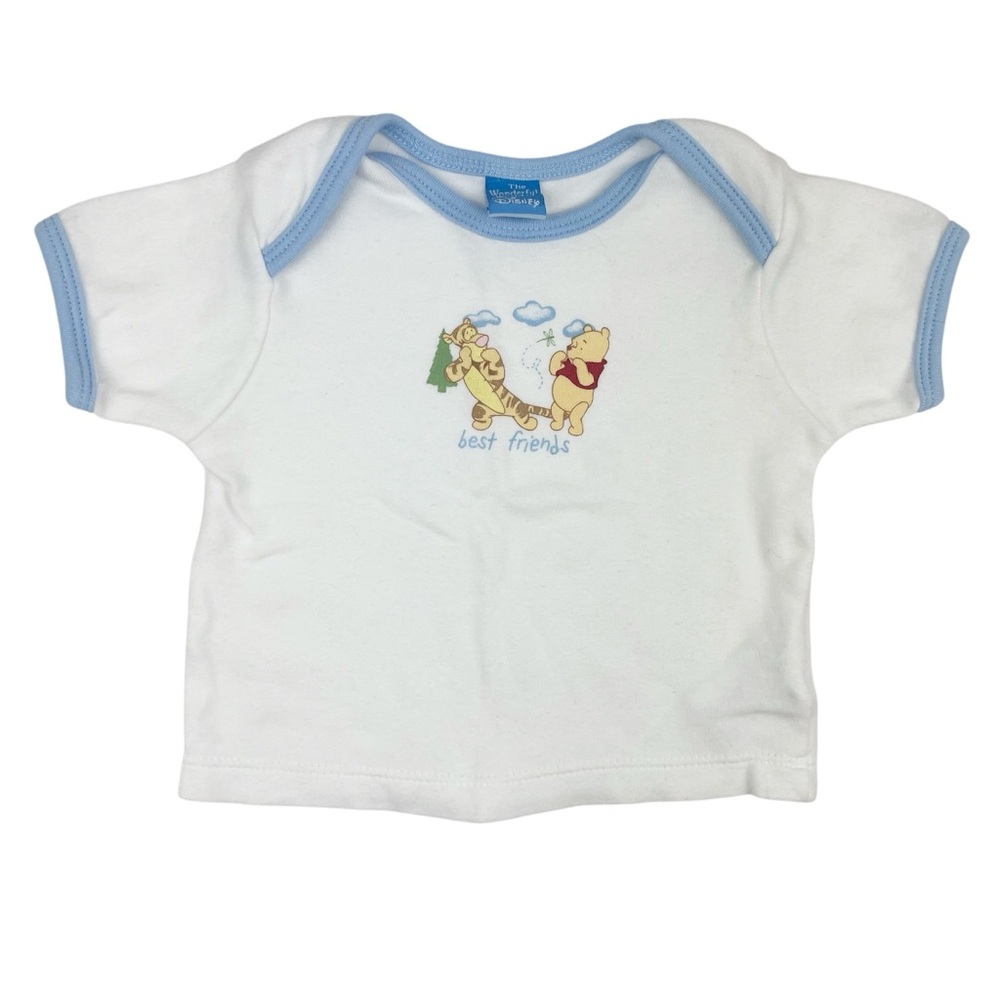 Vintage The Wonderful World Of Disney Winnie The Pooh & Tigger Shirt 0-6 Months